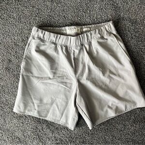 Abercrombie & Fitch Light Gray Athletic Shorts